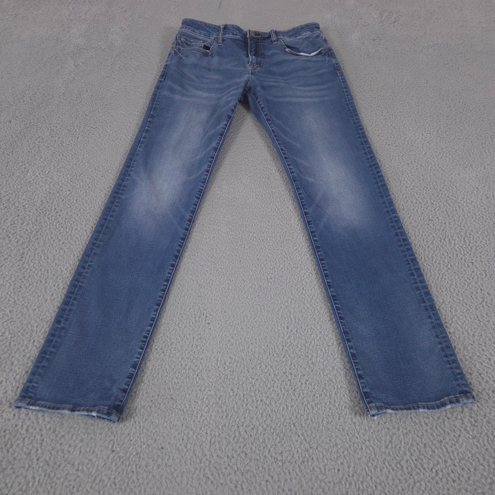 American Eagle Jeans Mens 32x34 Blue Slim Straight Next Level Flex Stretch Denim